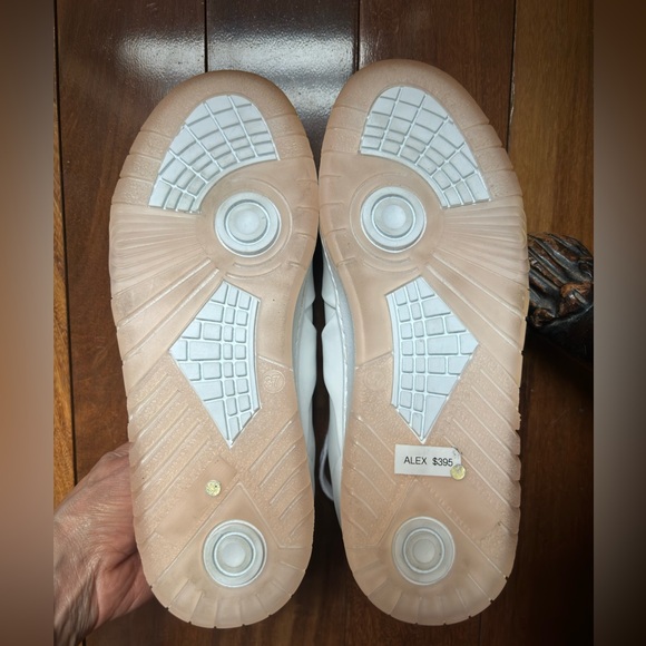 BRAND NEW IRO WHITE CALF LEATHER “ALEX” SNEAKERS! Very ON TREND! SIZE 37 - Picture 9 of 13